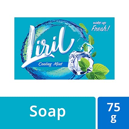 Liril Cooling mint Blue Ambz Soap (3 x 75 g)
